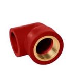 Codo hembra redfire - PP-RCT 125 ROJO, referencia P-CT208020-RF de la serie redfire de Heliroma. Medida: 20x1/2